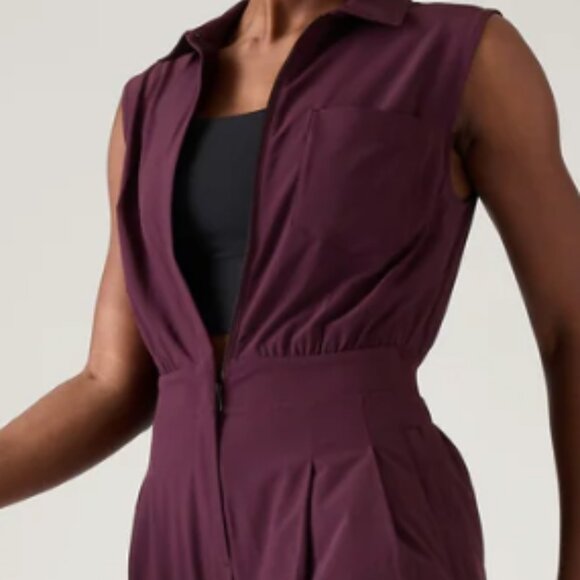 Athleta Brooklyn Heights Wide Leg Jumpsuit - Picture 1 of 12
